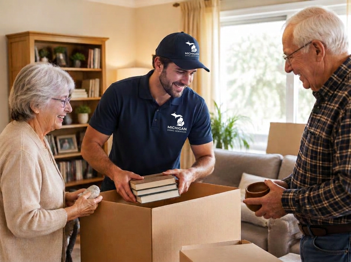 Michigan Home Services senior moving in Livingston, Washtenaw and Oakland County Michigan
